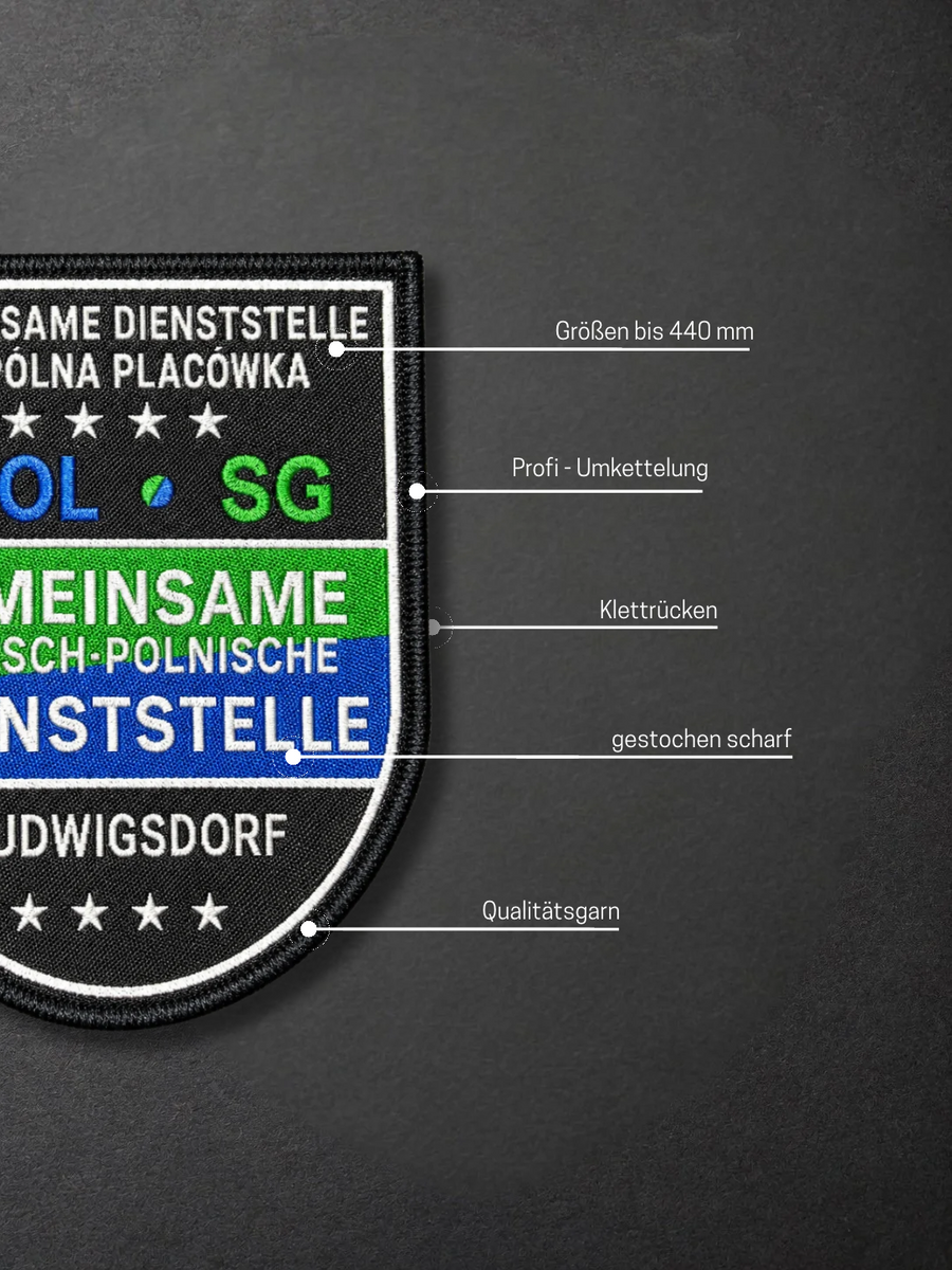 Stoffpatch – gestickt, gewebt oder bedruckt