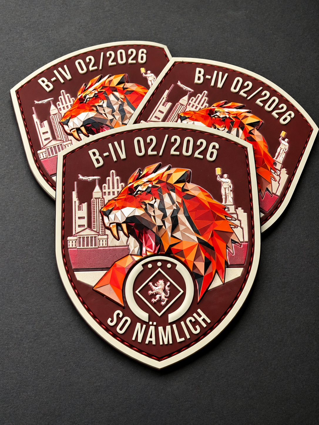 Detail-Rubberpatch mit UV-Detaildruck