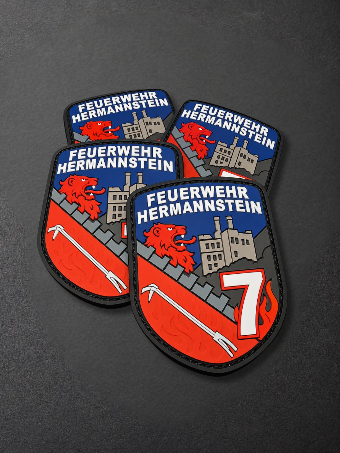 3D-Rubberpatches
