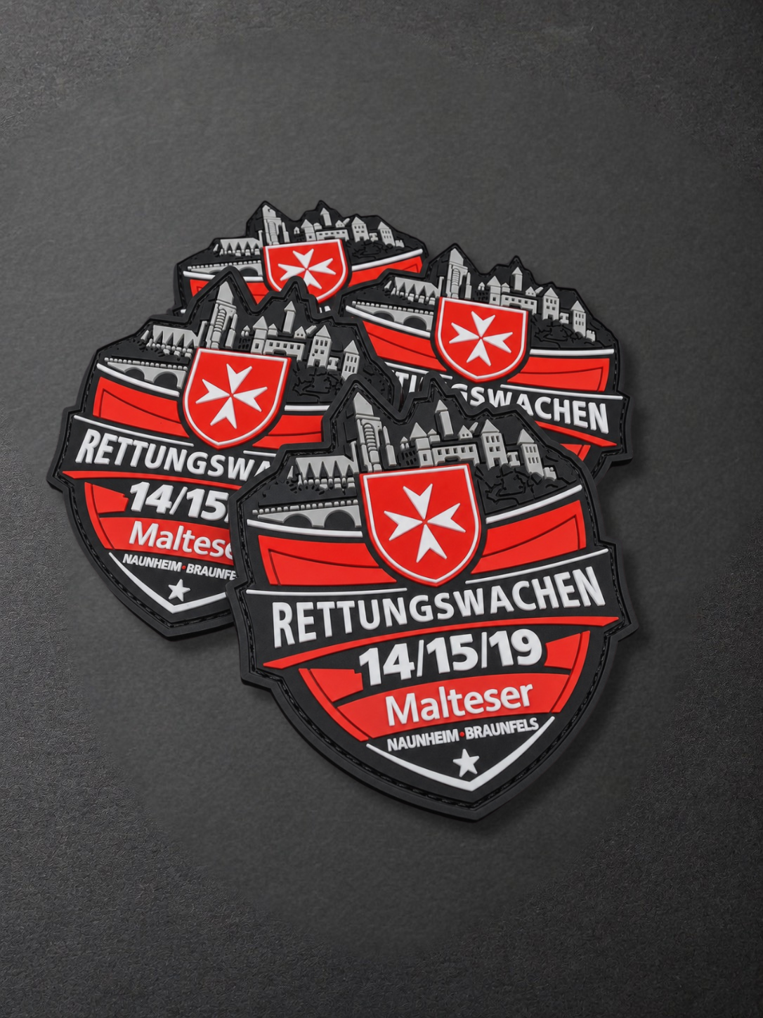 3D-Rubberpatches