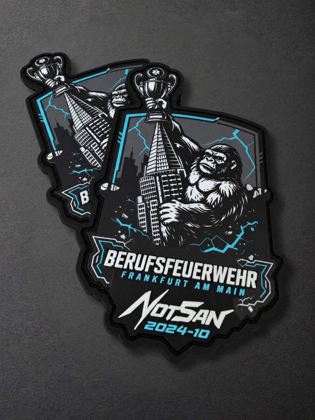 Detail-Rubberpatch mit UV-Detaildruck