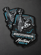 Detail-Rubberpatch mit UV-Detaildruck